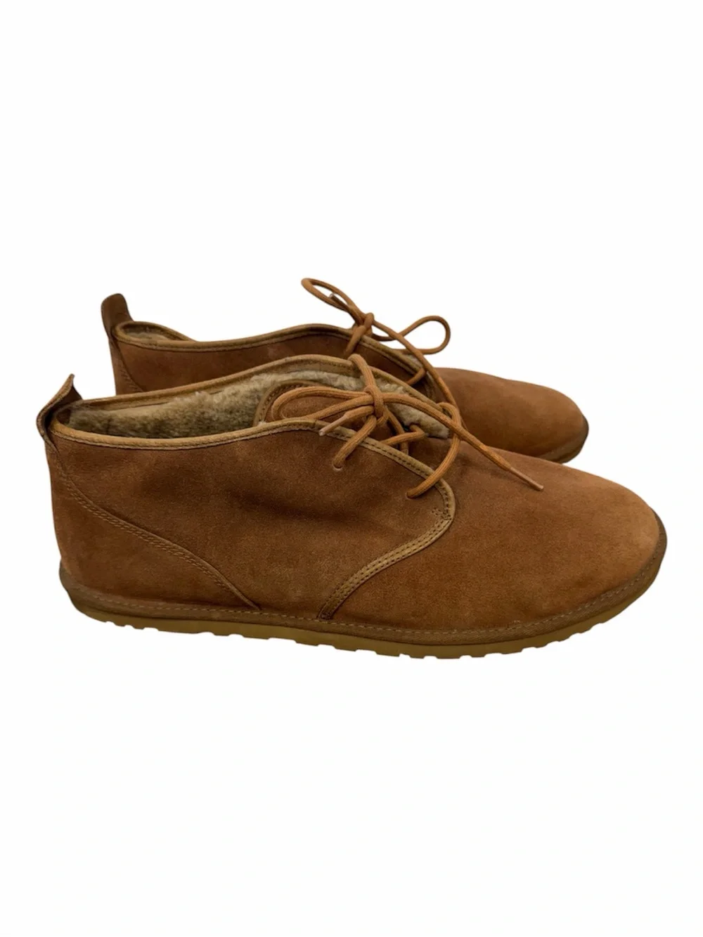 UGG Men's Chestnut Maksim Suede Fully Lined Chukka Ankle Boots Size 15